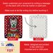 Westie Holiday Christmas Porcelain Ornament Christmas Tree Hanging Decorations For Home Christmas Holiday, Rectangle, Gift, Multicolor_maomaolike.com