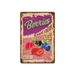 Vintage Retro Fruit Tin Sign - American Bar Background Wall Decor For Home Decoration_maomaolike.com
