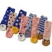 New autumn and winter coral fleece women's socks warm thick floor socks no linting socks embroidered warm socks_maomaolike.com