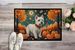 Westie Fall Doormat Front Door Mat Indoor Outdoor Rugs For Entryway, Non Slip Washable Low Pile, 24H X 36W_maomaolike.com