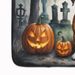 Boxer Spooky Halloween Memory Foam Kitchen Mat Machine Washable Anti-Fatigue Mat Cushion Comfort Bath Mat Or Kitchen Rug_maomaolike.com