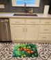 Missouri Hawthorns In Watercolor Memory Foam Kitchen Mat Machine Washable Anti-Fatigue Mat Cushion Comfort Bath Mat Or Kitchen Rug_maomaolike.com