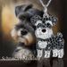 Exquisite And Cute Schnauzer Pendant Necklace For Women Elegant Pet Puppy Jewelry Animal Accessories Dog Lovers Gift_maomaolike.com