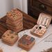 Retro High-End Cork Jewelry Portable Travel Earrings Ring Necklace Storage Box_maomaolike.com
