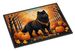 Black Chow Chow Fall Doormat Front Door Mat Indoor Outdoor Rugs For Entryway, Non Slip Washable Low Pile, 24H X 36W_maomaolike.com