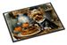 Yorkie Fall Kitchen Pumpkins Doormat Front Door Mat Indoor Outdoor Rugs For Entryway, Non Slip Washable Low Pile, 24H X 36W_maomaolike.com