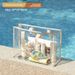 New Handheld Swimming Cosmetic Storage Multifunctional Waterproof Transparent Toiletry Large Capacity Beach Bag_maomaolike.com