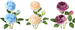 Artificial 3-Pronged Foreign Peony Rose Bouquet Wedding Living Room Decoration Plastic Fake Silk Flower Wholesale_maomaolike.com