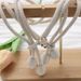 Tiebacks Creative Adjustable Oxford Cotton Rope Buckle Gathering Drawstring Curtain Accessories_maomaolike.com