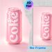 Pink Diet Coke Can Painting Poster, Soft-toned Glossy Beverage Can Graphic Poster, Eye-catching Drink-themed Decor For Living Room, Kitchen Or Dorm_maomaolike.com