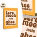 Cultural Typography Painting Poster, Warm-toned Playful Rounded Font Text Poster, Charming Cultural-inspired Decor For Home, Kitchen Or Living Room_maomaolike.com