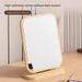Wooden Element Simple Makeup Rotatable Home Student Dormitory Portable Desktop Dressing Mirror_maomaolike.com