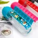 2 In 1 600ml 7 Grids Medicine Box Cup Sports Plastic Water Bottle Combine Daily Pill Boxes Organizer Drinking Bottles_maomaolike.com