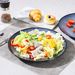Steak Plate Creative Western Food Plate Vegetable Plate Set Of 6 For Cereal, Salad, Pasta, Soup, Dessert, Serving Dishwasher, Microwave And Oven_maomaolike.com