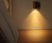 USB Charging Smart Motion Sensor Walnut Wood Grain Ambient Magnetic Wall Lamp Entryway Door Spotlight Night Light_maomaolike.com