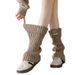 Stocking y2k Hottie jk Calf socks Autumn and Winter Thick needle pile leg sets slim autumn and winter stockings for women_maomaolike.com