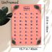 Thai Alphabet Painting Poster, Soft Pink Peacock-accented Educational Poster, Clear Thai Character Reference Chart For Language Study, Ideal For Study_maomaolike.com