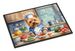 Norwich Terrier The Chef Doormat Front Door Mat Indoor Outdoor Rugs For Entryway, Non Slip Washable Low Pile, 24H X 36W_maomaolike.com