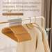 Hanger Home Use, Thickened And Sturdy, Suitable For Dormitories, Student Drying Rack, No Marks, Anti-Shoulder Bumps,_maomaolike.com