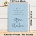 German Event Seated Reminder Painting Poster, Minimalist Light Blue Typographic Poster, Clear Event Notice For Event Venues, Auditoriums_maomaolike.com