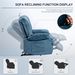 Living Room Recliner Chair Sofa With Massage And Heating_maomaolike.com