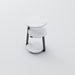 Small Round Side Table With 3-Tier Storage - White Black End Table, Sturdy Metal Frame Nightstand, Compact Couch Table For Bedroom Living Room_maomaolike.com