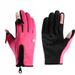 men and women's outdoor cycling warm flip windproof fleece mountaineering non slip sports autumn and winter touch screen gloves_maomaolike.com