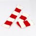 Unisex Men's and women's leg warmers Knitted foot warmers Colored striped boot warmers Stack socks_maomaolike.com