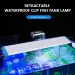 18 28 38 48cm White+blue LEDs Aquarium Lighting Aquatic Plant Light Extensible Waterproof Clip On Lamp For Fish Tank 90-260V_maomaolike.com