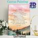 Inspirational Life Quote Painting Poster, Soft Watercolor Mountain Sunset Scene Poster, Encouraging Life Message Ideal For Home, Office, Living Room_maomaolike.com