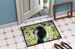 Crow Adam Doormat Front Door Mat Indoor Outdoor Rugs For Entryway, Non Slip Washable Low Pile, 24H X 36W_maomaolike.com