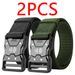 2PC Tactical Waist Belt - Durable Automatic Buckle, Perfect Outdoor Adventures, Unisex Accessories For Men And Women_maomaolike.com