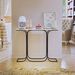 Console Table Narrow Sofa Table With Stable Metal Legs Entrance Table Home Decor Behind The Couch Table Modern Foyer Table For Living Room, Entryway, Hallway (Black)_maomaolike.com