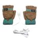 Heating Gloves USB electric heating gloves half finger flip electric heating gloves indoor and outdoor 2 use warm gloves_maomaolike.com