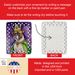 Boxer King Of Mardi Gras Porcelain Ornament Christmas Tree Hanging Decorations For Home Christmas Holiday, Rectangle, Gift, Multicolor_maomaolike.com