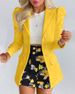 Women's Long Sleeve Blazers Streetwear Flower_maomaolike.com
