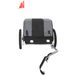 Heavy-Duty Bike Cargo Trailer With Removable Waterproof Cover – 88 Lbs Capacity, 16" All-Terrain Wheels & Foldable Design For Camping, Groceries, Gray Black_maomaolike.com
