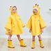 Wholesale Children's Raincoat Boys' Two-Piece Cape Girls' Rain Poncho 3D Cartoon Design Lightweight_maomaolike.com