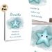 Kawaii Starfish Mindful Breathing Painting Poster, Soft Watercolor Cute Starfish With Inspirational Quotes Poster, Calming Decor Ideal For Bedroom_maomaolike.com