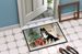 Finnish Lapphund Cozy Christmas Doormat Front Door Mat Indoor Outdoor Rugs For Entryway, Non Slip Washable Low Pile, 24H X 36W_maomaolike.com