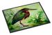 Green Heron Doormat Front Door Mat Indoor Outdoor Rugs For Entryway, Non Slip Washable Low Pile, 24H X 36W_maomaolike.com
