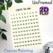 Count To 100 Painting Poster, Vintage-inspired Dark Green Number Chart Poster, Practical For Number Counting Learning, Suitable For Study Spaces And_maomaolike.com