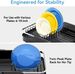 Urackify Expandable Dish Drying Rack For Kitchen Counter, 16.2-23.7", Black_maomaolike.com