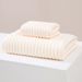 Micro Fiber Large Bath Towel Absorbent Quick Drying Towel Three Piece Set Coral Velvet Wave Pattern Home Adult Quick Drying Beach Towel_maomaolike.com
