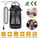 Bug Zapper Electric UV Mosquito Killer Lamp Insect Killer Light Pest Fly Trap Catcher Harmless Odorless Noiseless Narrow Safe Gap For Home Restaurant_maomaolike.com