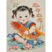 Super Cute New Year Picture Doll Prosperity Child Poster Wall Glass Cabinet Door Decoration Sticker_maomaolike.com