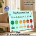 Pain Assessment Scale Painting Poster, Vibrant Color-coded Emotion Face Poster, Practical Pain Level Reference Ideal For Clinic, Medical Office_maomaolike.com