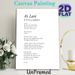 At Last Lyric Painting Poster, Minimalist Typographic Black & White Text Art Poster, Warm Romantic Song Lyric Decor Ideal For Bedroom, Living Room Or_maomaolike.com