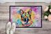 German Shepherd Hippie Dawg Doormat Front Door Mat Indoor Outdoor Rugs For Entryway, Non Slip Washable Low Pile, 24H X 36W_maomaolike.com