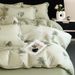 2026 Spring Light Luxury Lyocell Tencel Bedding Set Summer Ice Silk Cool Smooth Naked Sleep Bed Sheet Duvet Cover_maomaolike.com